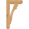 Ekena Millwork Olympic Craftsman Smooth Bracket w/ Offset Brace, Western Red Cedar, 5 1/2"W x 16"D x 28"H BKT0604X16X28OLY04SWR - alternate 3